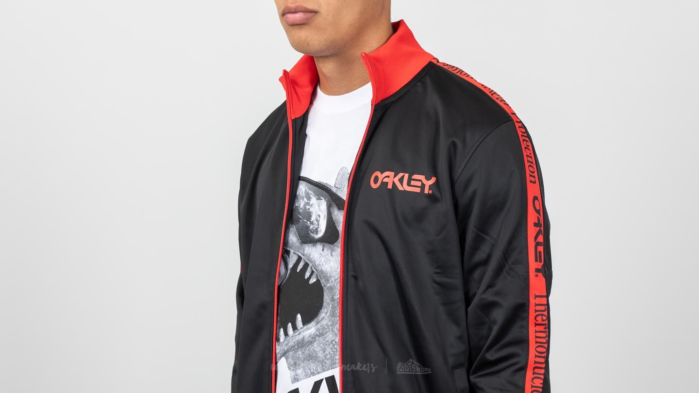 Kapucnis pulóverek és pulcsik Oakley TNP Track Jacket Blackout