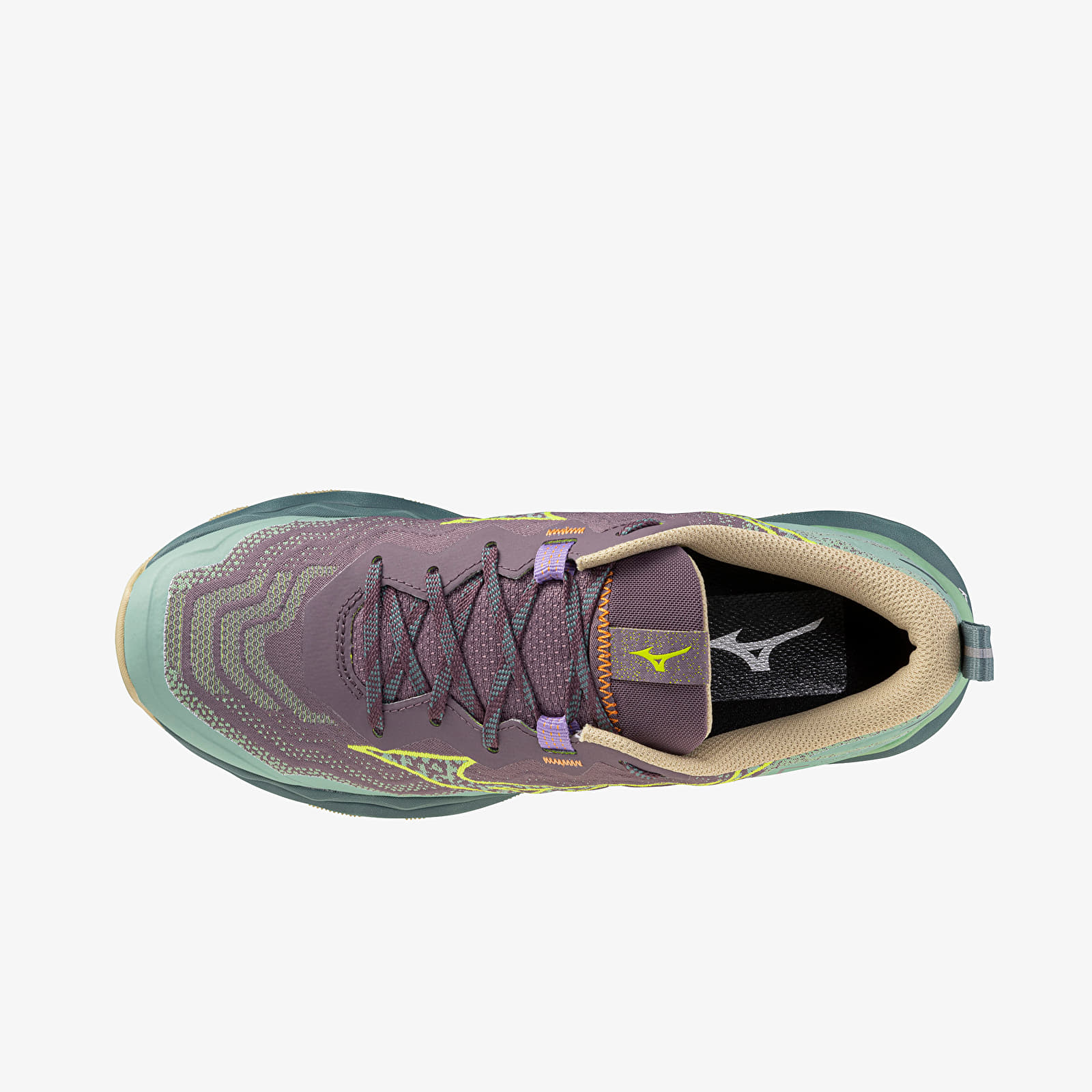 Moteriška avalynė Mizuno Wave Daichi 9 (W) Granite Green/ Fortune Yellow/ P