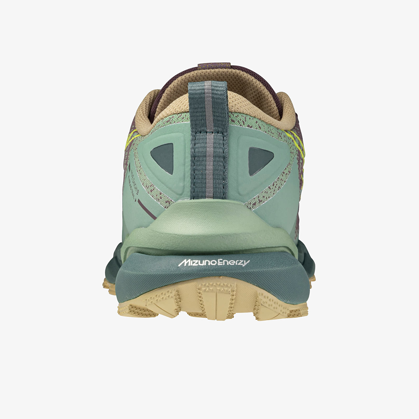 Moteriška avalynė Mizuno Wave Daichi 9 (W) Granite Green/ Fortune Yellow/ P