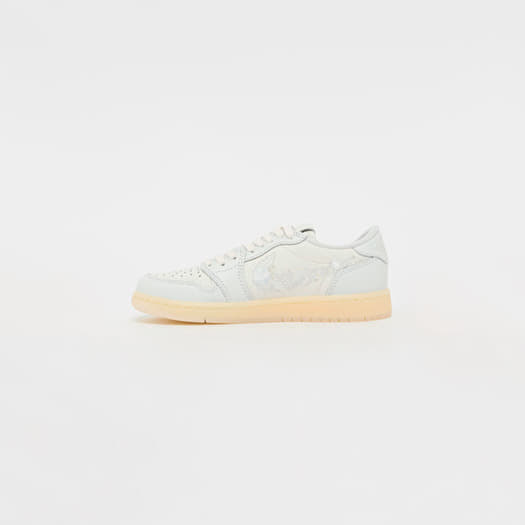 Air Jordan 1 Retro Low OG "Floral Swoosh" Sail/ Off White-Coconut Milk