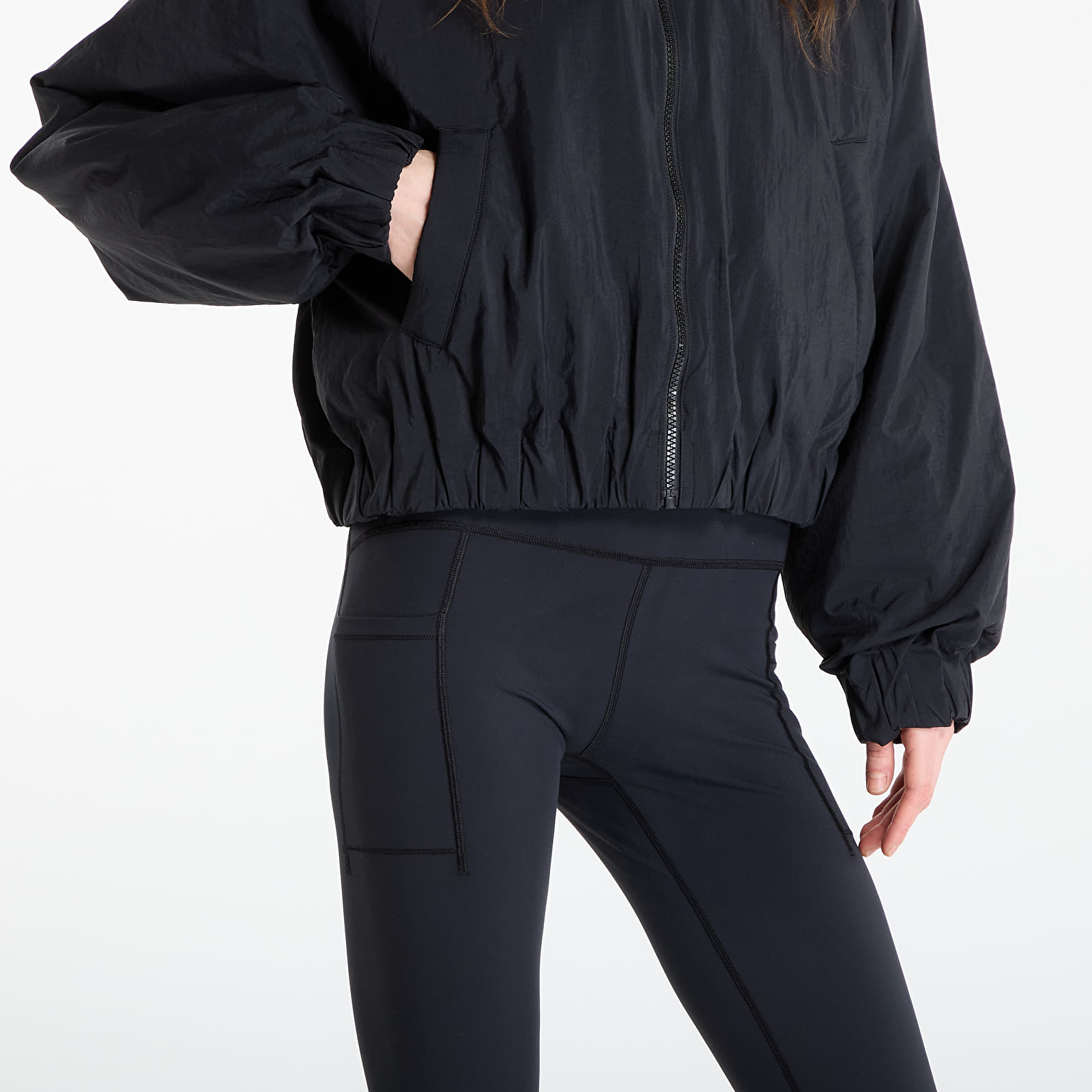 Jakne New Balance Woven Bomber Jacket Black