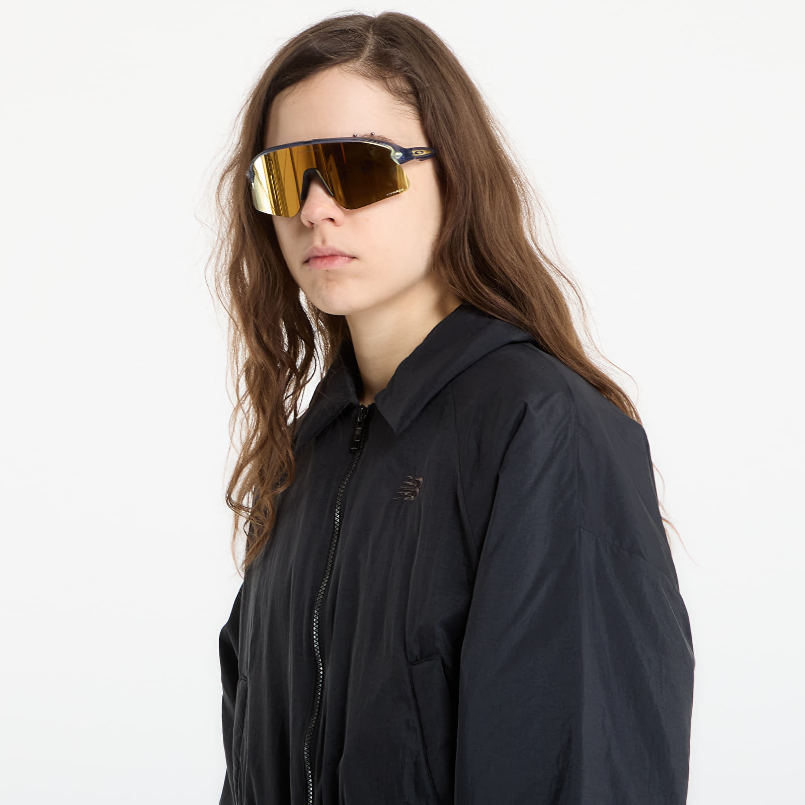 Jakne New Balance Woven Bomber Jacket Black