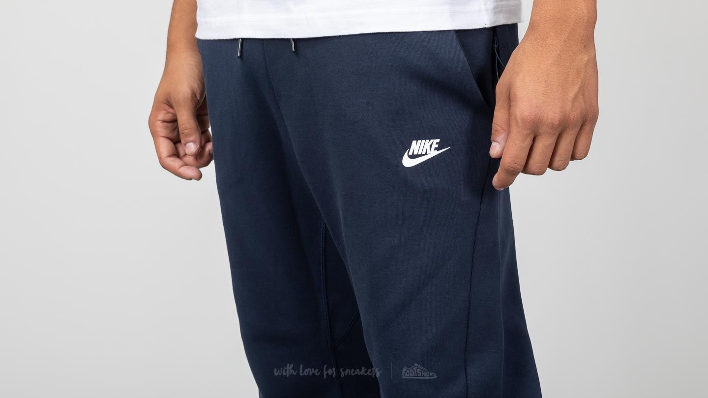 Pants and jeans Nike Sportswear Tech Fleece Pants Obsidian White Footshop