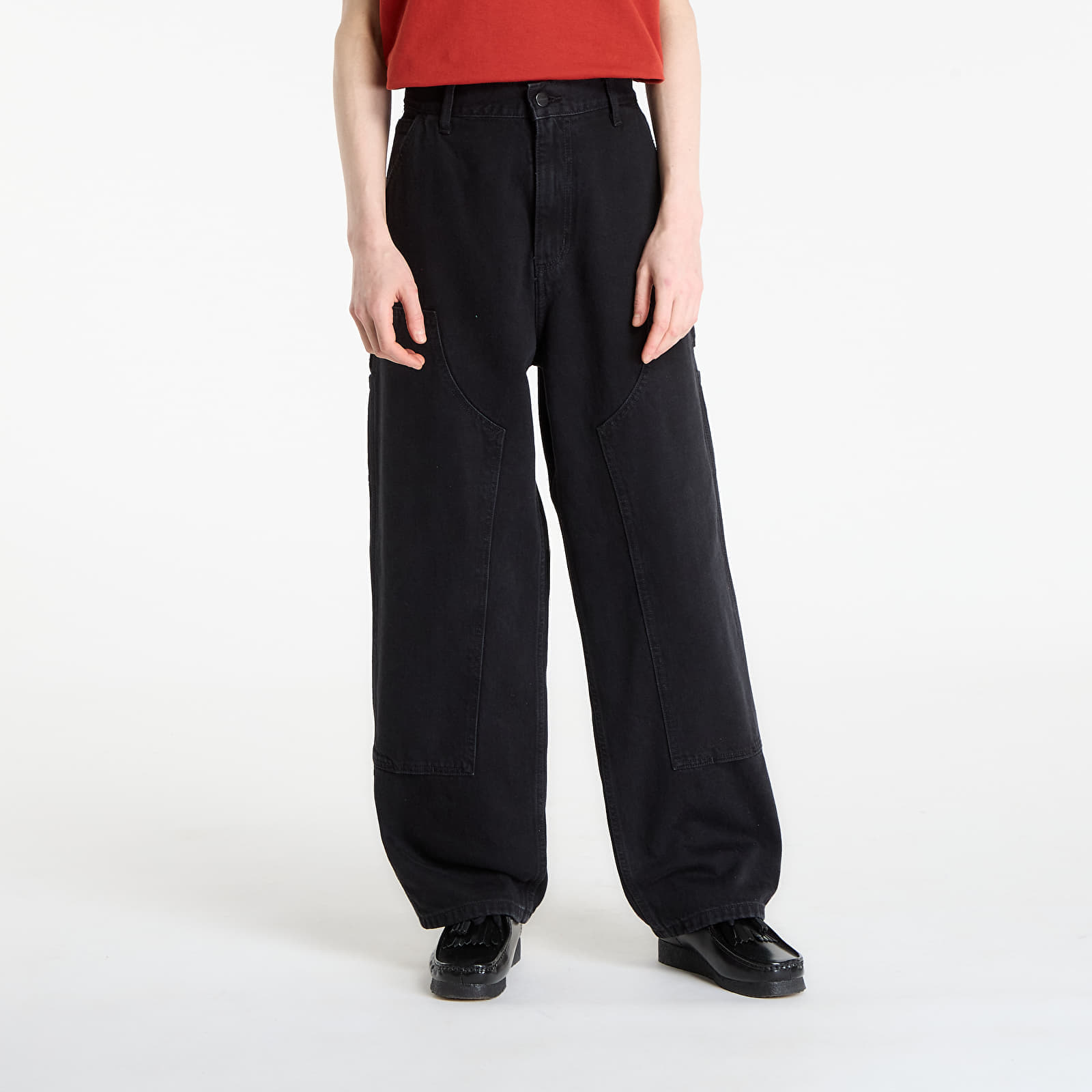 Дънки Carhartt WIP W' Brandon Double Knee Pant Black XS