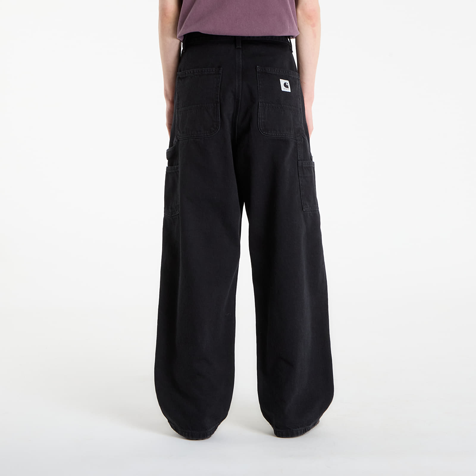 Sieviešu džinsi Carhartt WIP W' Brandon Single Knee Pant Black