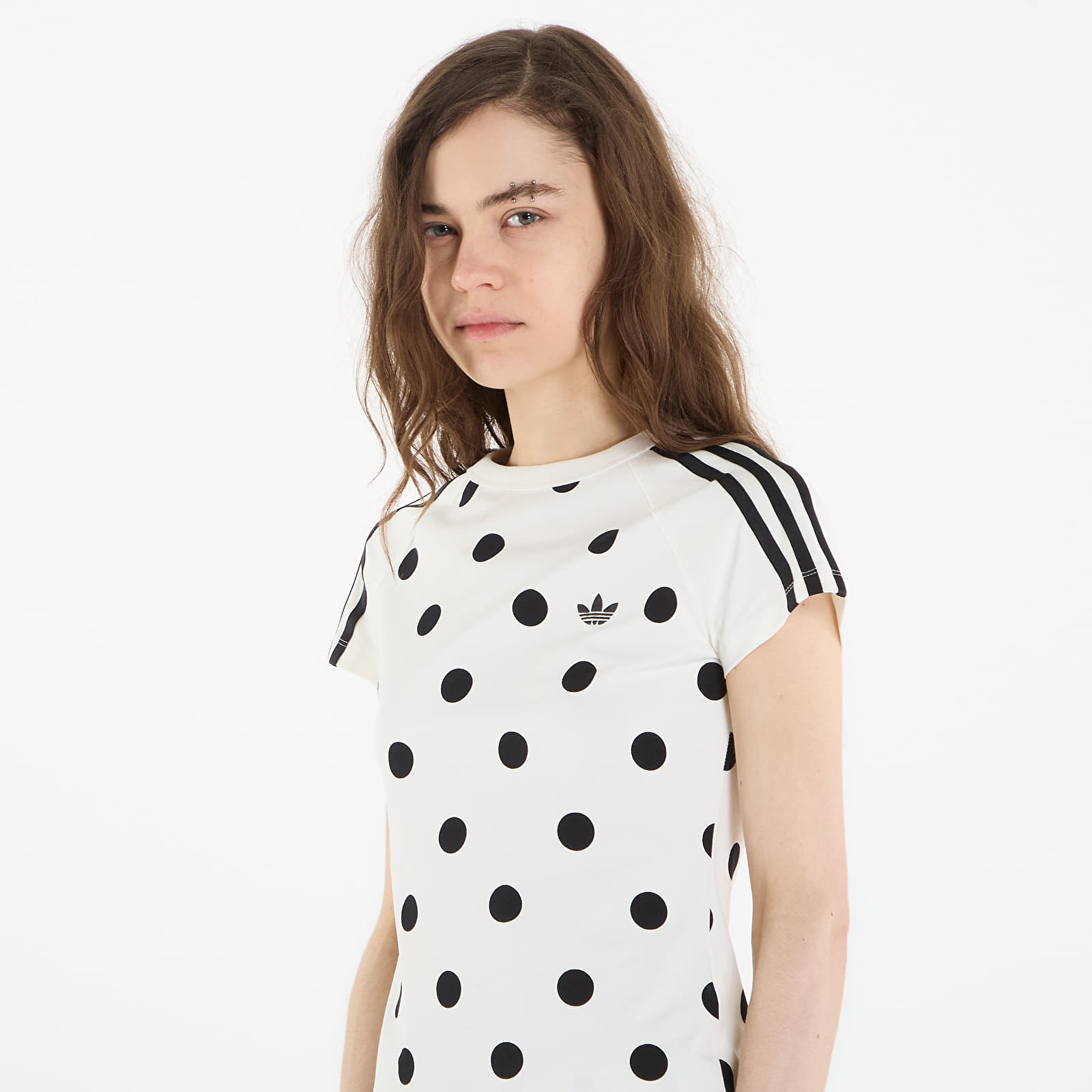T-shirts femme adidas Slim Fit Cali T-Shirt Off White