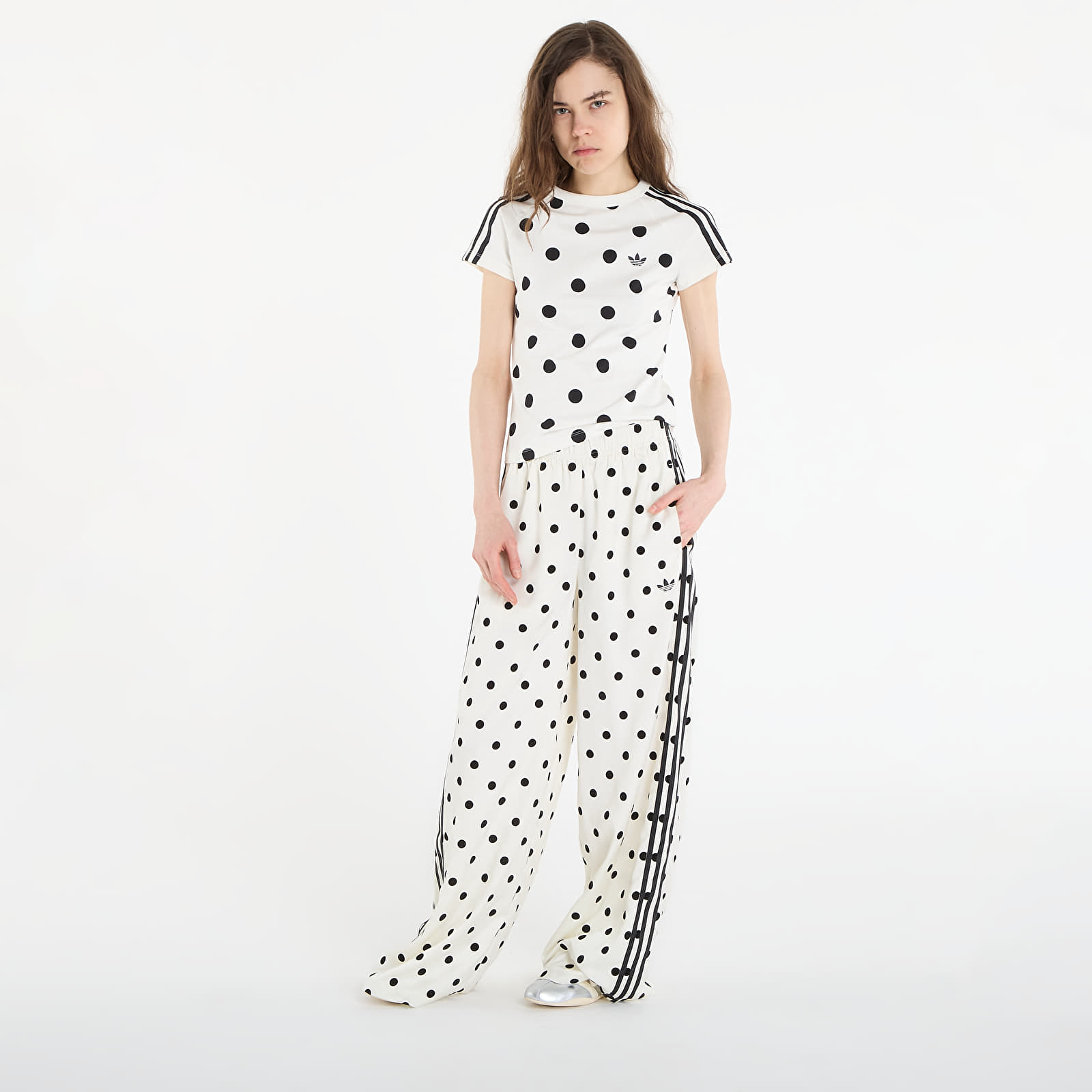 T-shirts femme adidas Slim Fit Cali T-Shirt Off White