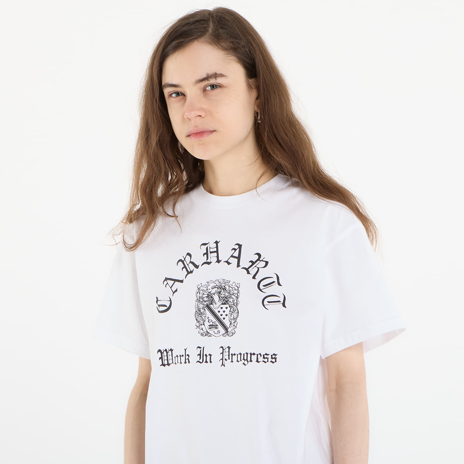 T-shirts Carhartt WIP S/S Coat Of Arms T-Shirt UNISEX White