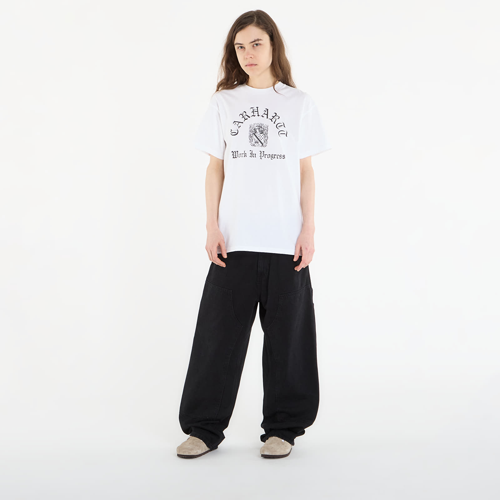 T-shirts Carhartt WIP S/S Coat Of Arms T-Shirt UNISEX White
