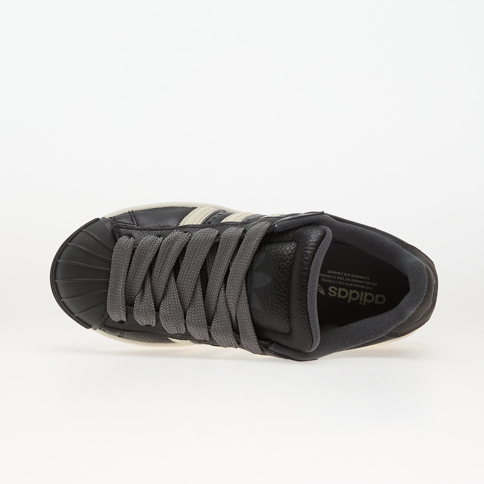 Scarpe uomo adidas Superstar St Core Black/ Off White/ Gum4