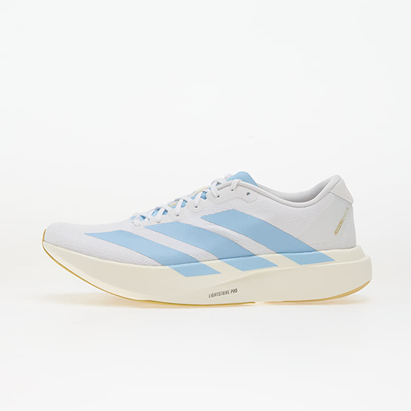 adidas Adizero EVO SL Woven Ftwr White/ Clear Blue/ Matte Gold