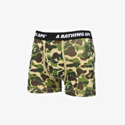 A BATHING APE Abc Camo Trunks Green