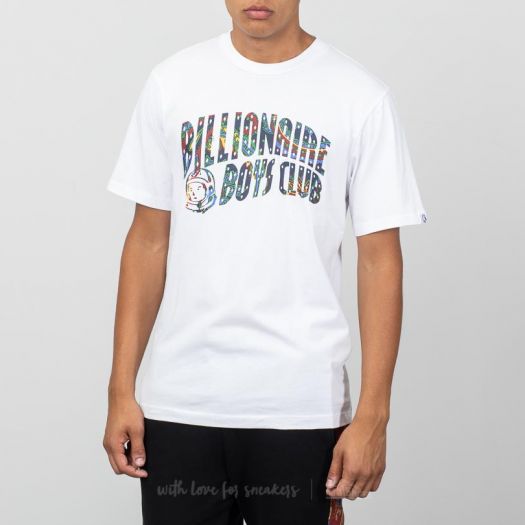 Billionaire Boys Club Paisley Arch Logo Tee White | Footshop
