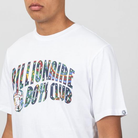 Billionaire Boys Club Paisley Arch Logo Tee White | Footshop