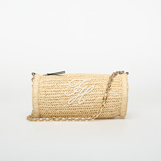 Сумочка Tommy Hilfiger Elev Summ Chain Bag Raffia Beige