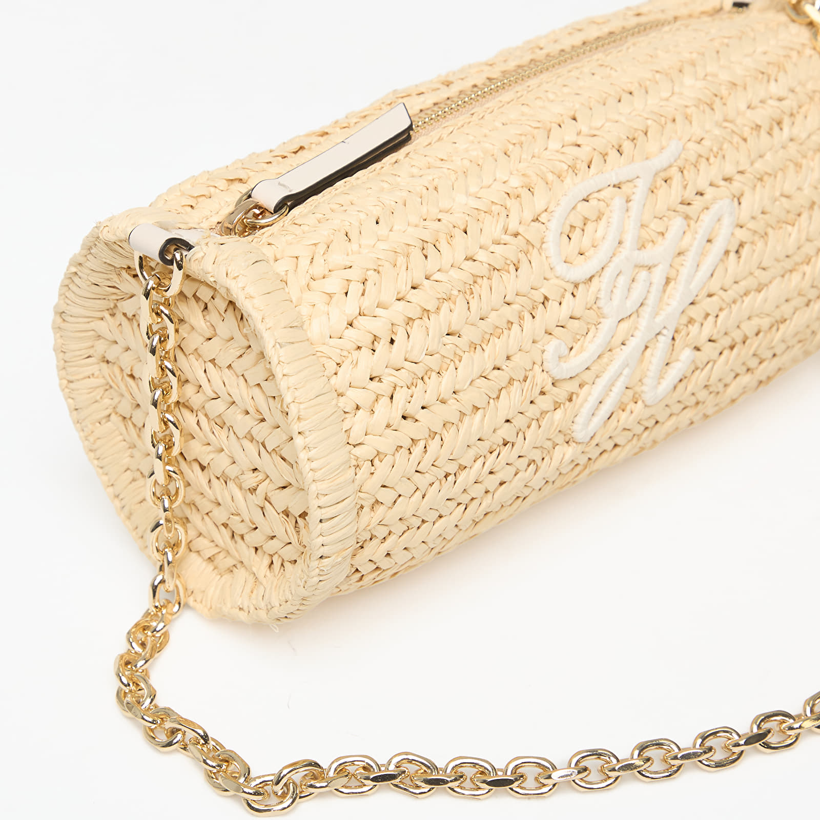Женские сумки Tommy Hilfiger Elev Summ Chain Bag Raffia Beige