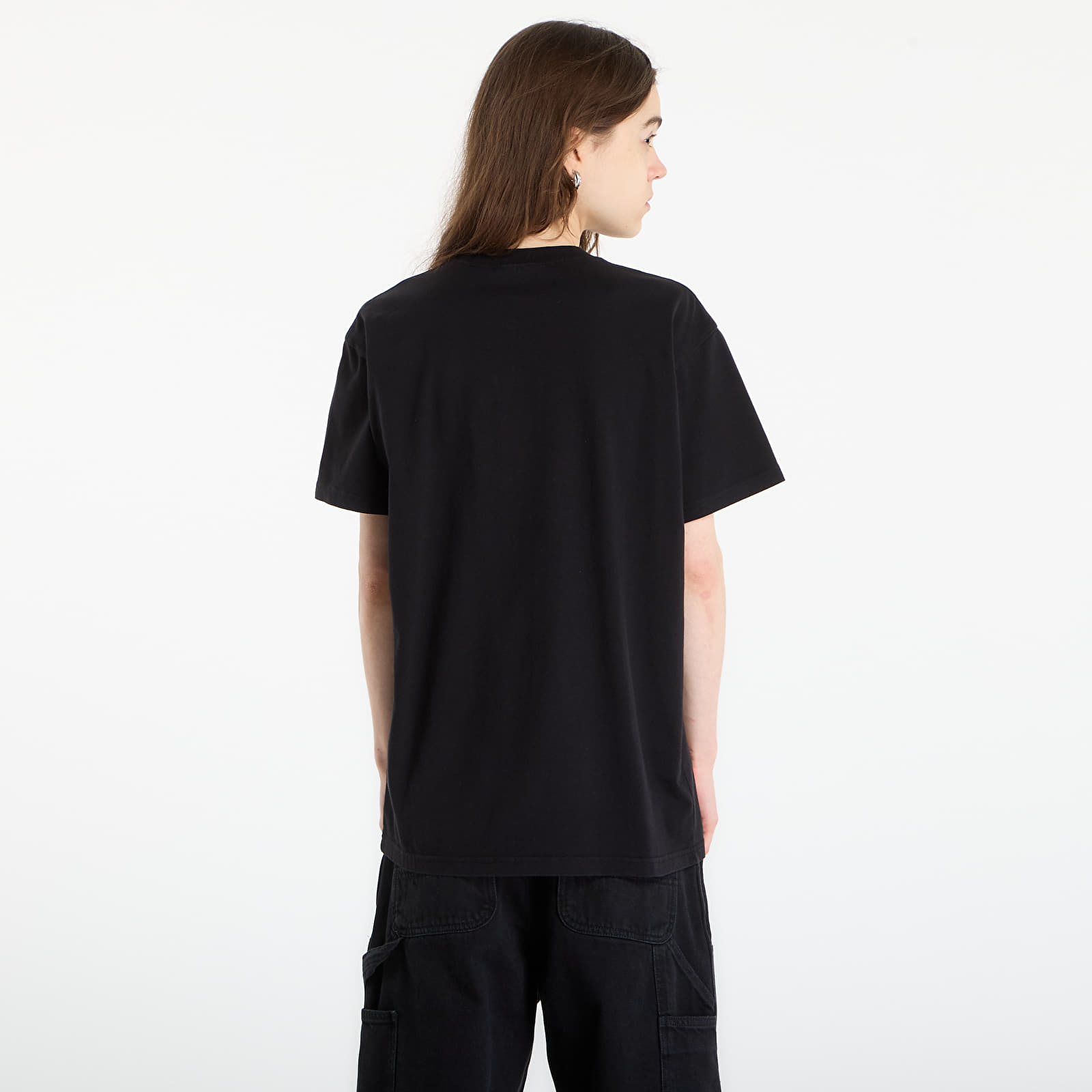 Trička Carhartt WIP S/S Pond Corps Pocket T-Shirt UNISEX Black