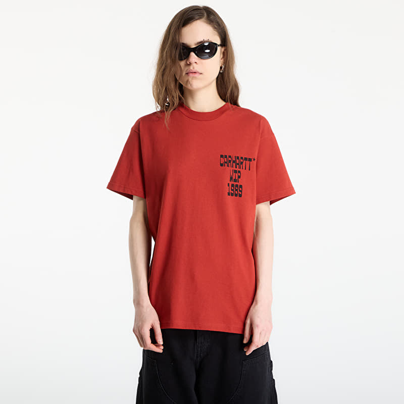 T-shirt Carhartt WIP S/S Blocks T-Shirt UNISEX Oxide Red