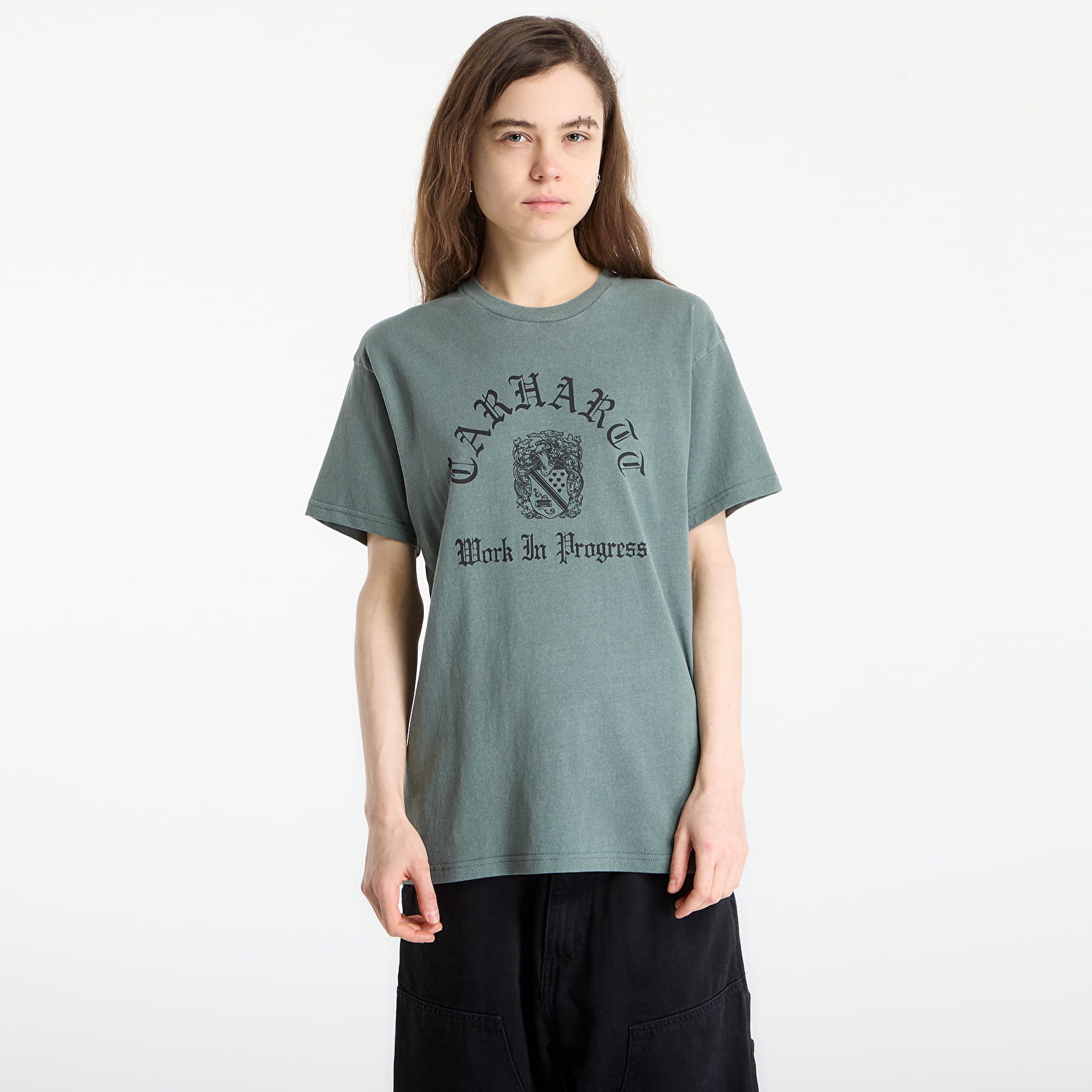 Marškinėliai Carhartt WIP S/S Coat Of Arms T-Shirt UNISEX Velvet Green