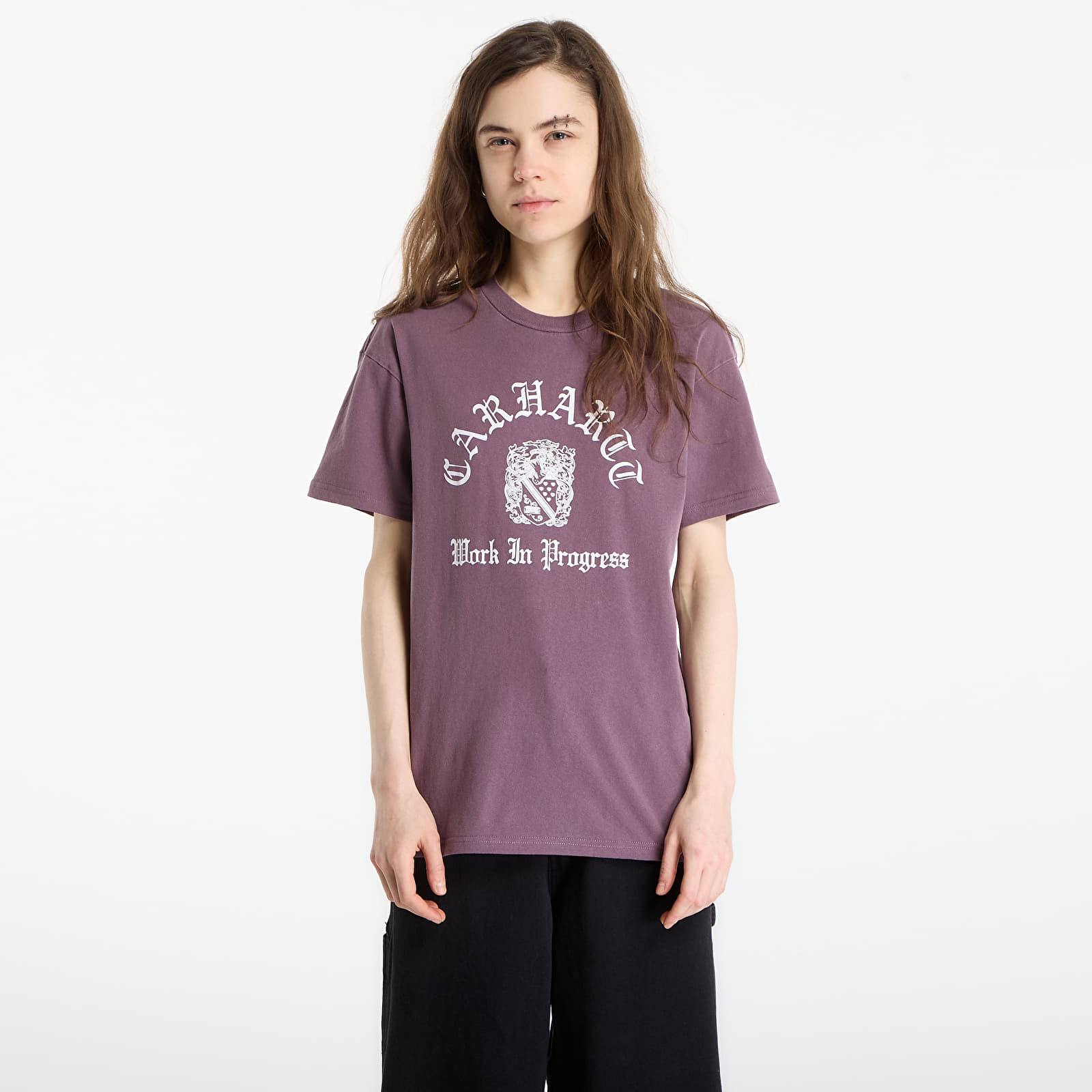 T-Shirts Carhartt WIP S/S Coat Of Arms T-Shirt UNISEX Cozy Purple