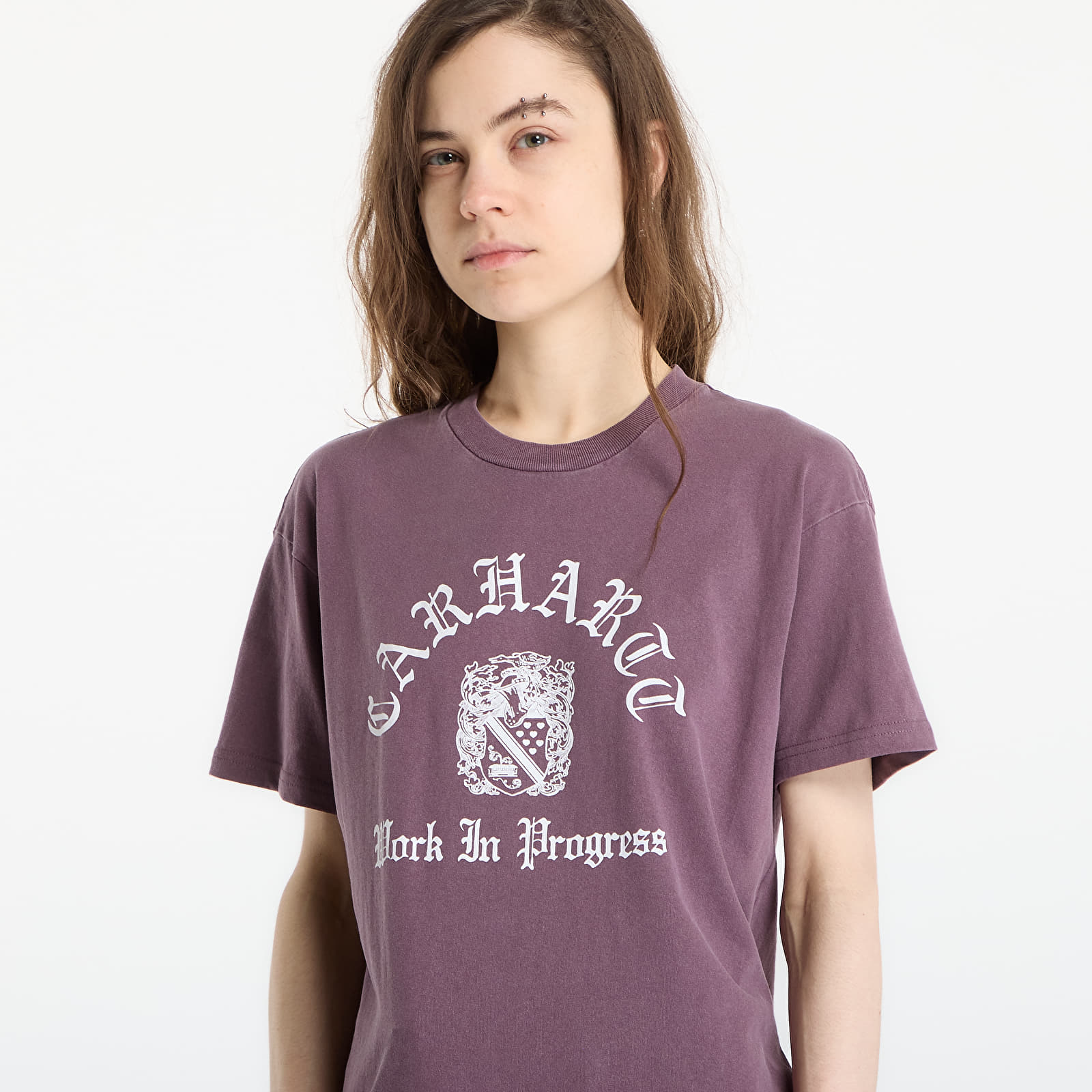 T-Shirts Carhartt WIP S/S Coat Of Arms T-Shirt UNISEX Cozy Purple
