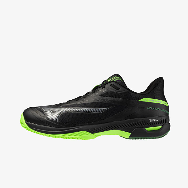 Mizuno Wave Exceed Court Padel (M) Black/ Foliage Green/ Glowing Ap