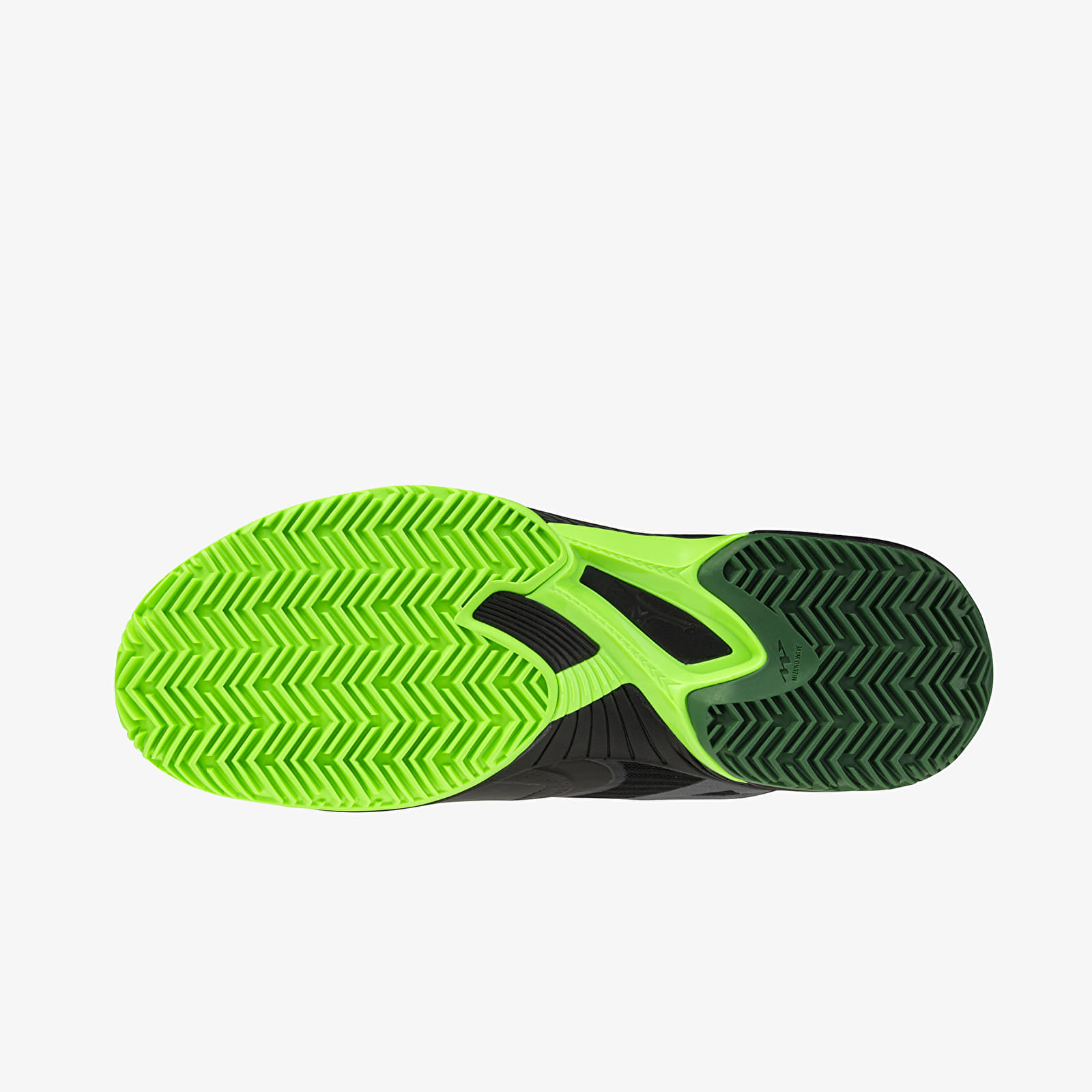 Scarpe uomo Mizuno Wave Exceed Court Padel (M) Black/ Foliage Green/ Glowing Ap