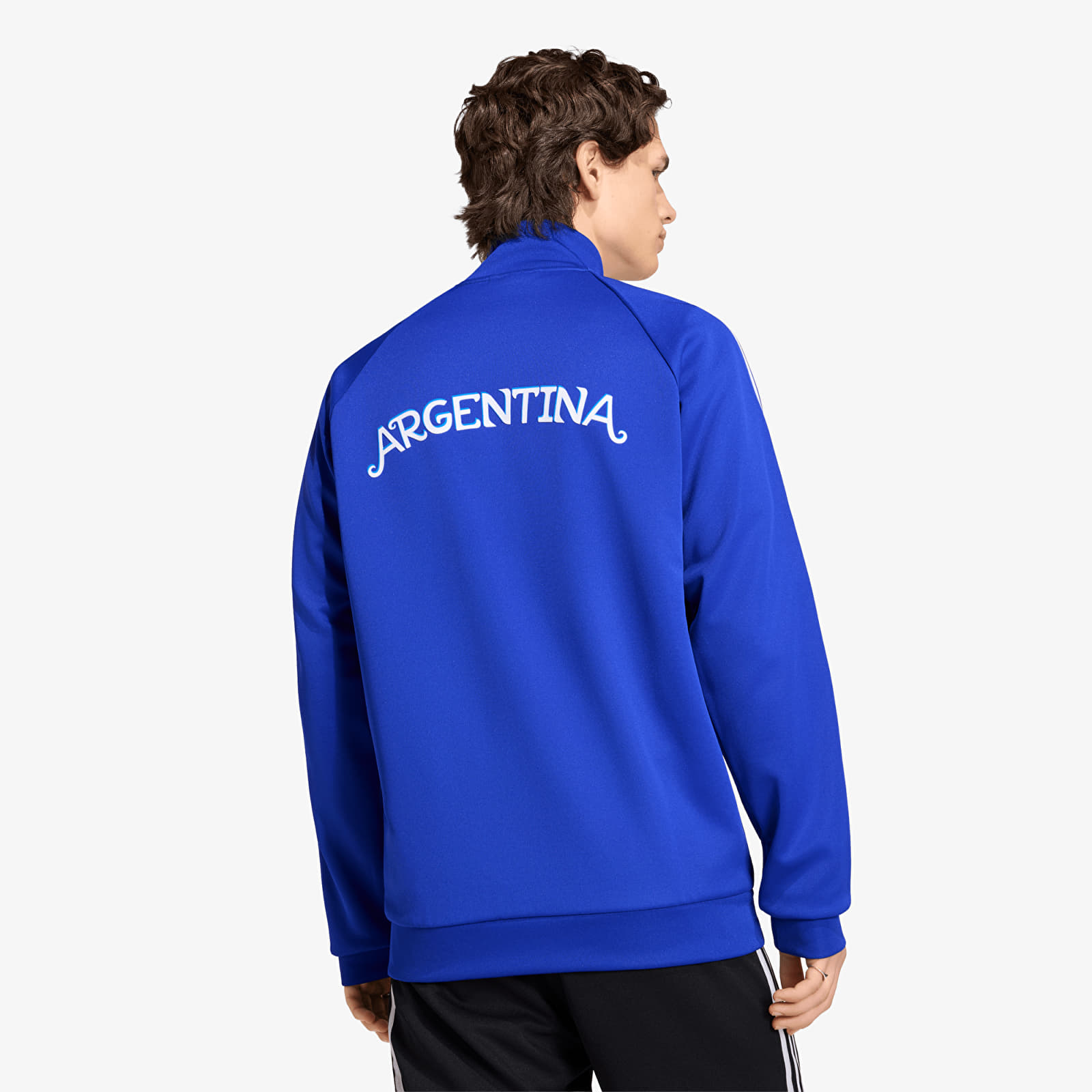 Hoodies für Männer adidas Argentina Originals Track Top Lucid Blue