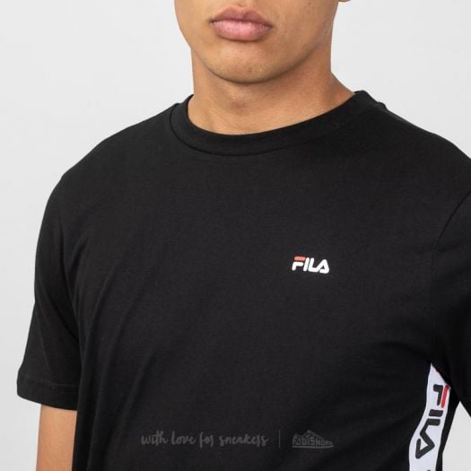 T shirts Fila Talan Tee Black Footshop