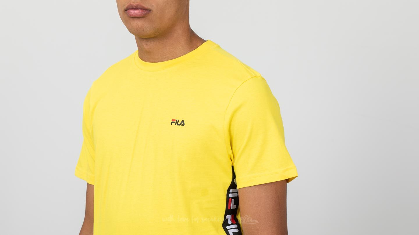 T-shirts Fila Talan Tee Vibrant Yellow
