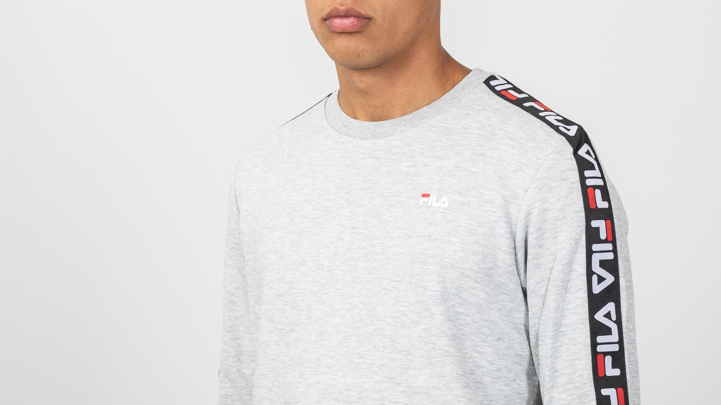 Mikiny FILA Aren Crew Pullover Light Grey