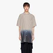 Y-3 Dip Dye Short Sleeve Long Shirt Alumina