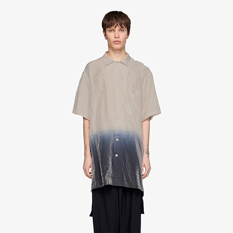 Cămașă Y-3 Dip Dye Short Sleeve Long Shirt Alumina