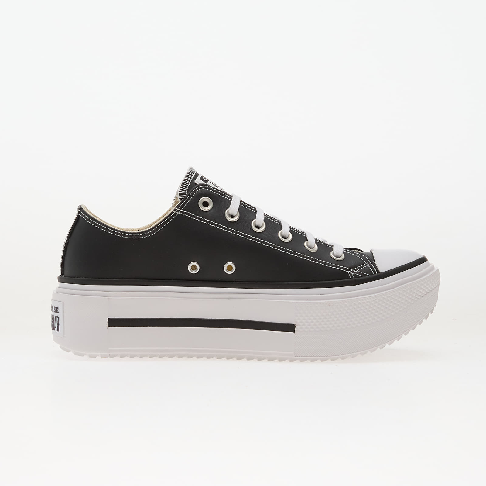 Herren Sneaker und Schuhe Converse Chuck Taylor All Star Lift Double Stack Black/ White/ Black