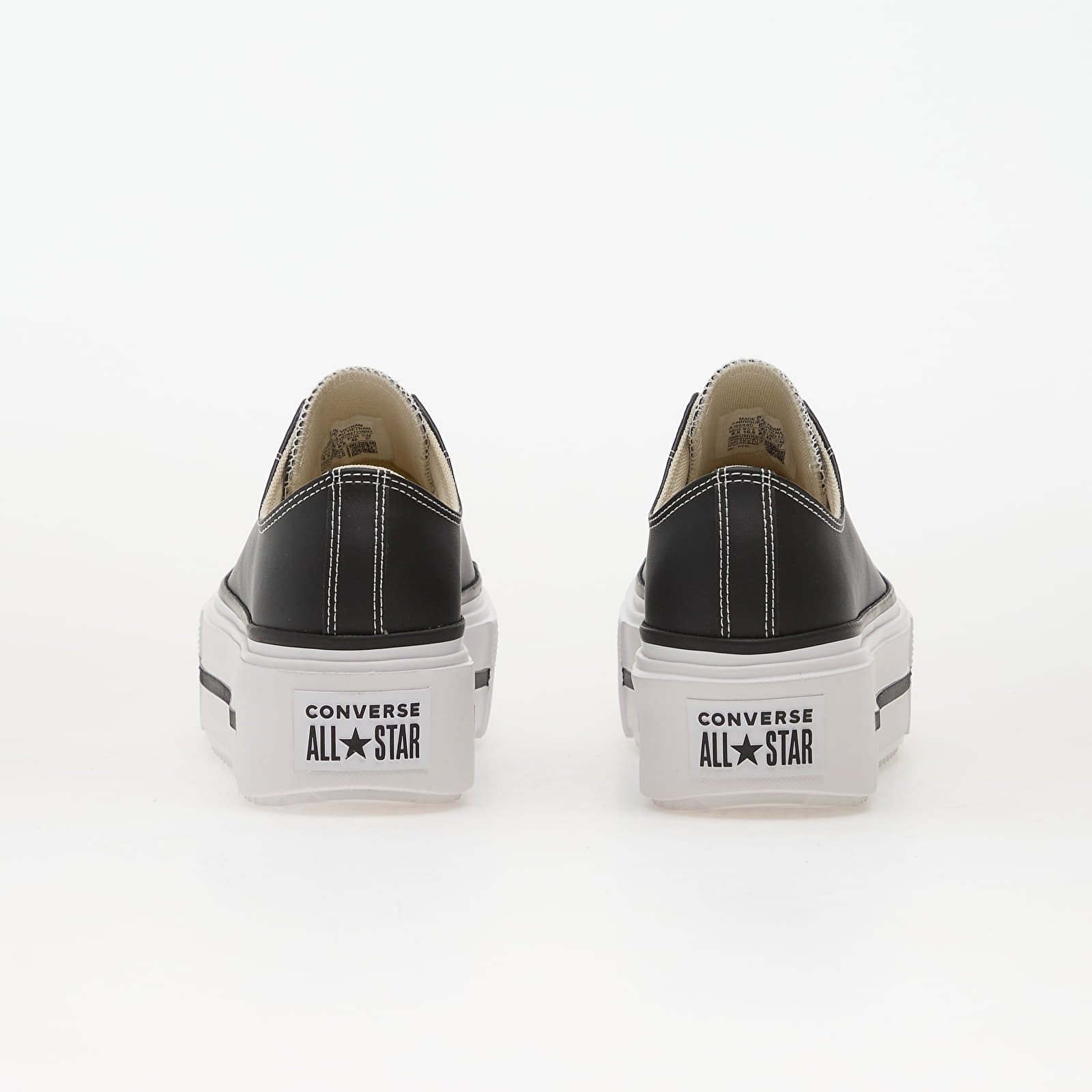 Herren Sneaker und Schuhe Converse Chuck Taylor All Star Lift Double Stack Black/ White/ Black