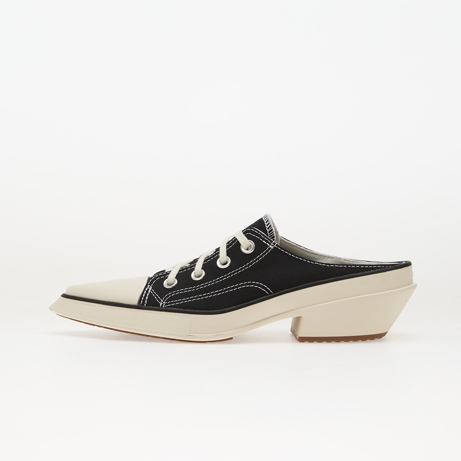 Skor för kvinnor Converse Chuck 70 De Luxe Pointed Mule Black/ Egret/ White
