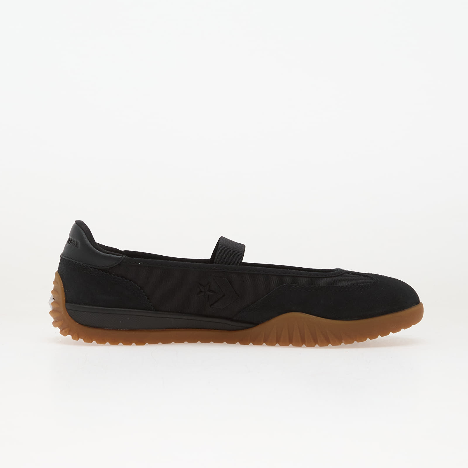 Skor för män Converse Run Star Trainer Ballet Flat Black/ Black/ Gum