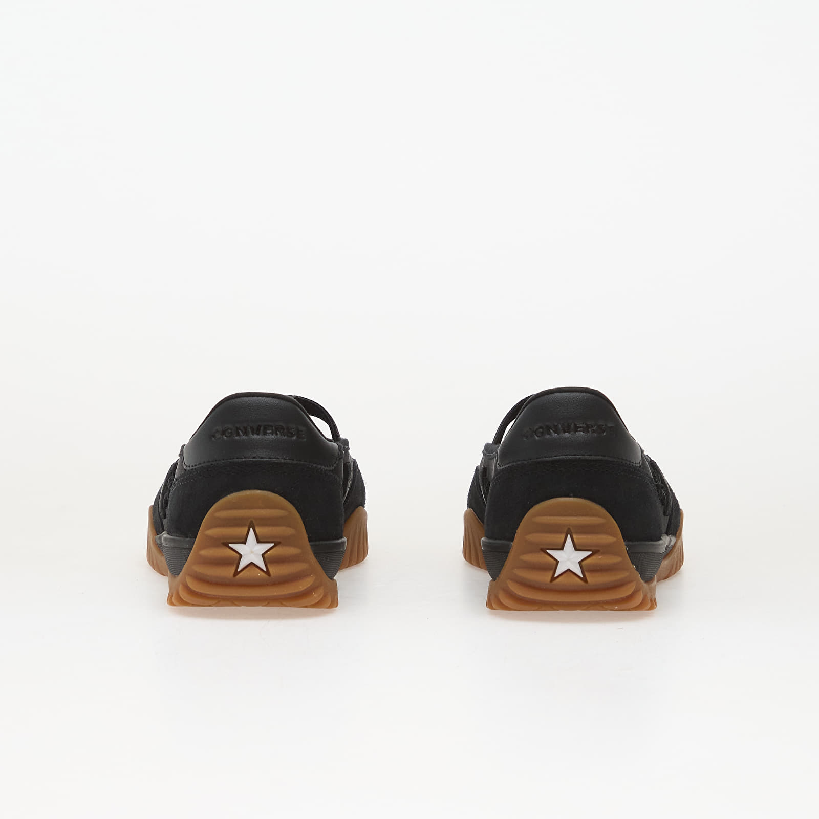 Skor för män Converse Run Star Trainer Ballet Flat Black/ Black/ Gum