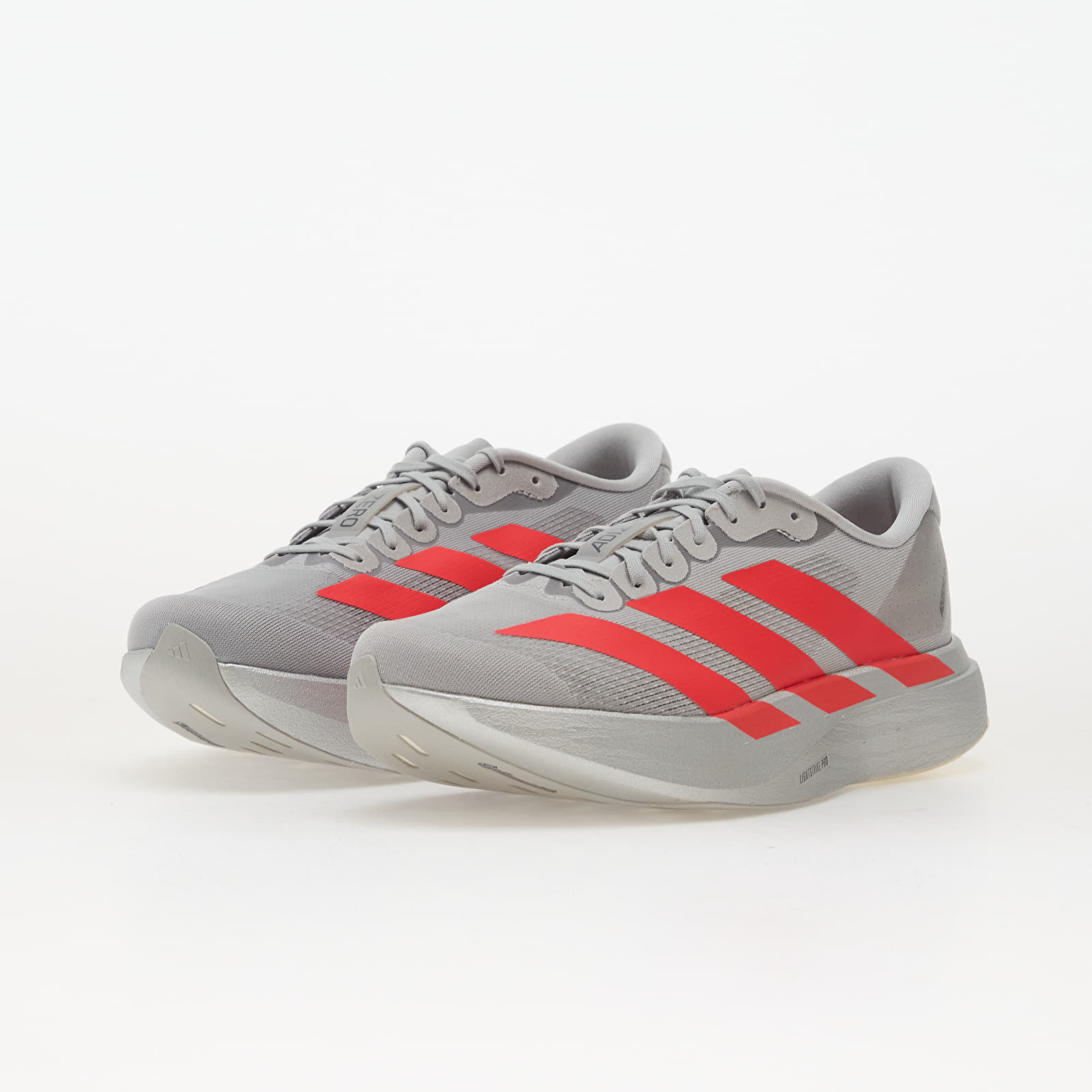 Vīriešu apavi adidas Adizero EVO SL Silver Met./ Lucid Red/ Iron Met.
