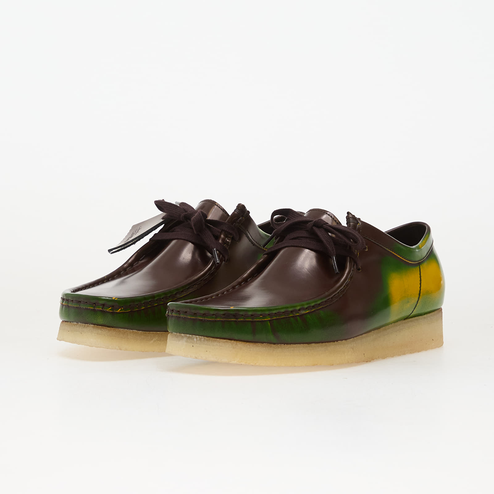 Herren Sneaker und Schuhe Clarks Originals Wallabee Brown Brush Off