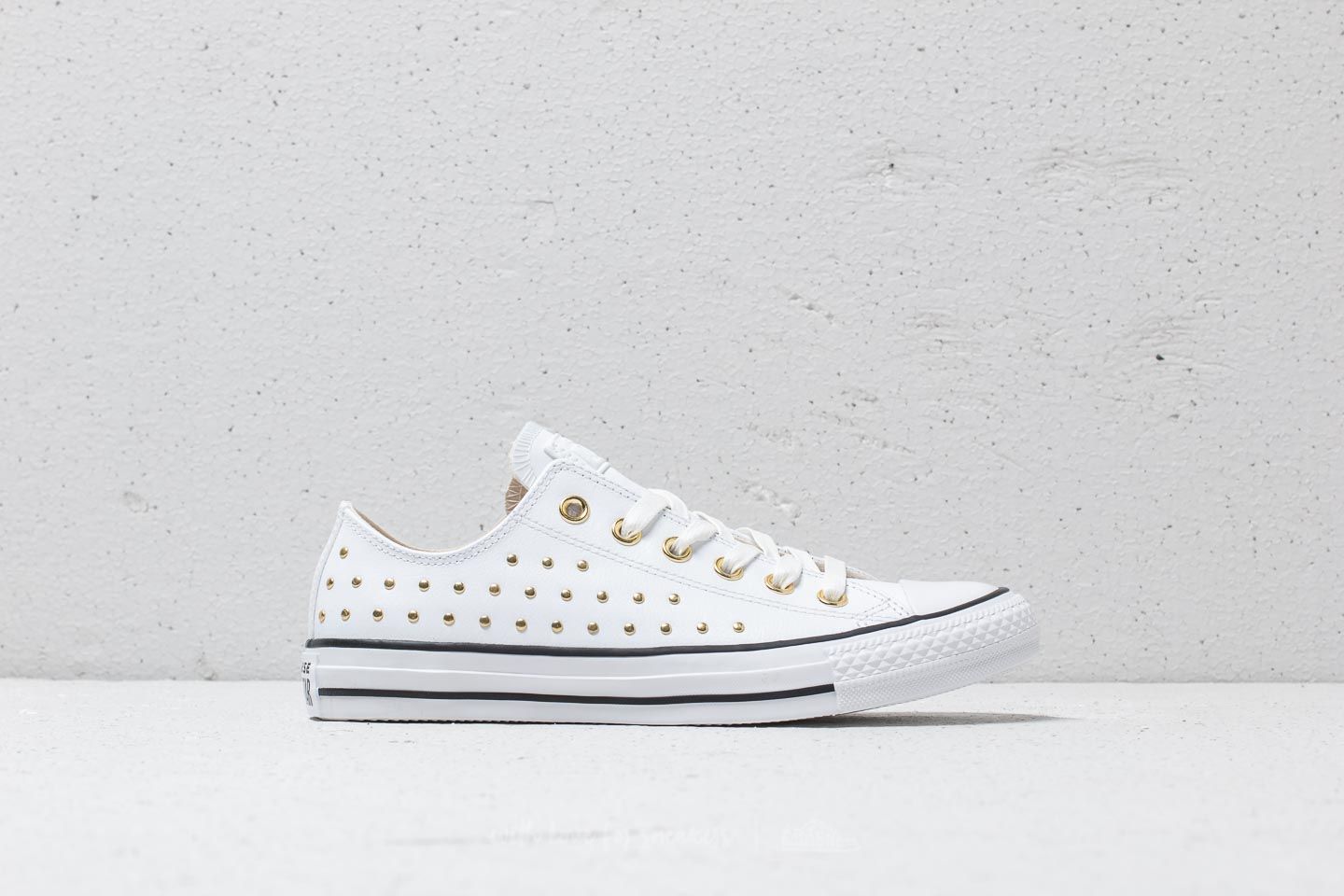 Women s shoes Converse Chuck Taylor All Star OX White White Gold Footshop