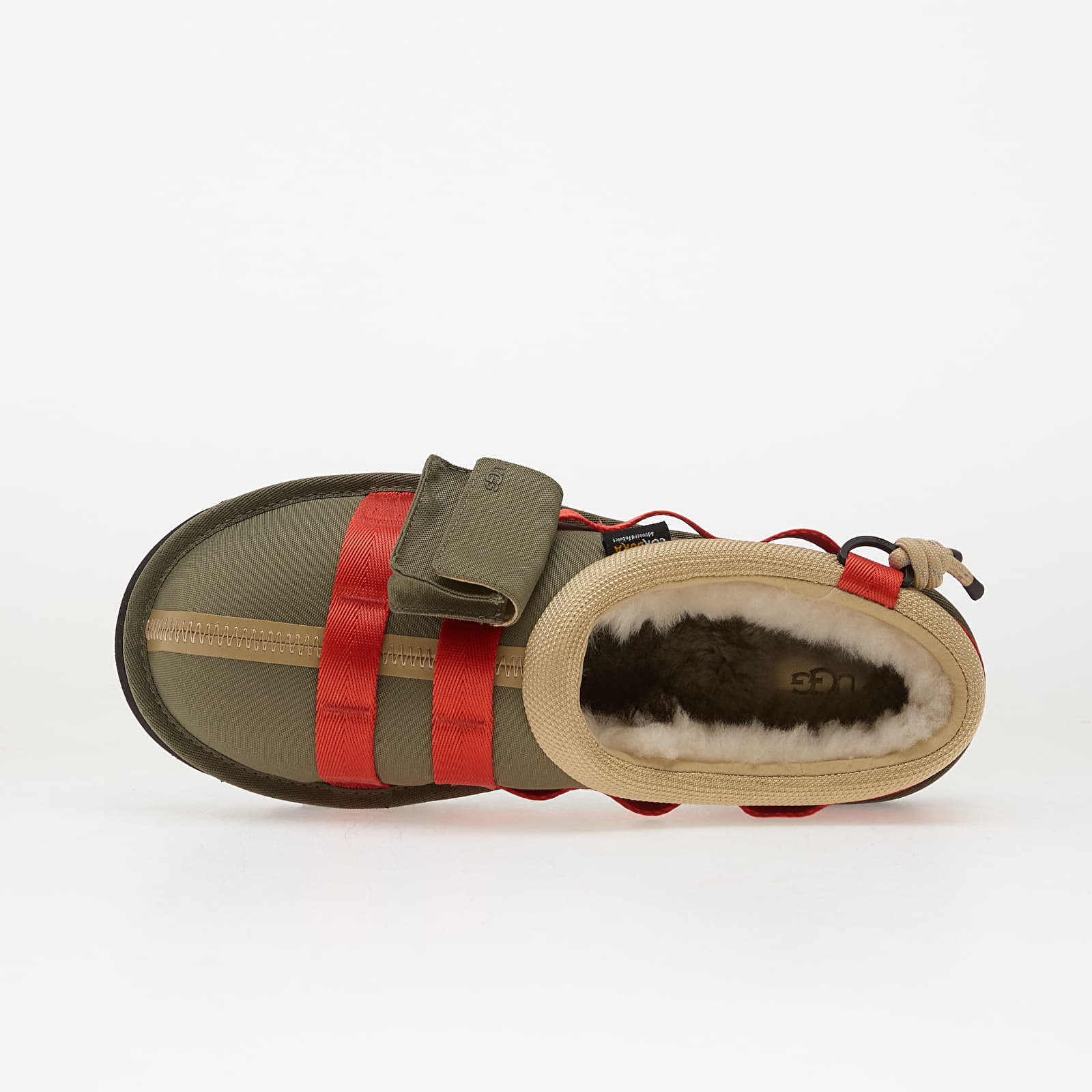 Sko til mænd UGG M Tasman Wildwood Burtn Olive/ Red Pepper