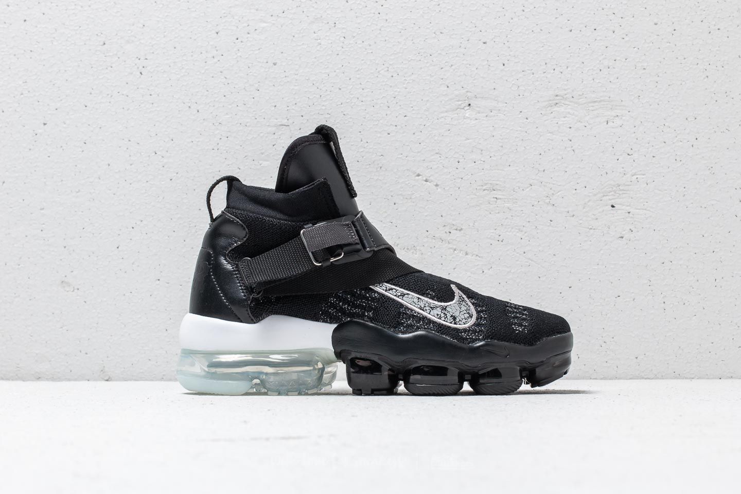 Nike vapormax premier flyknit black metallic silver white store