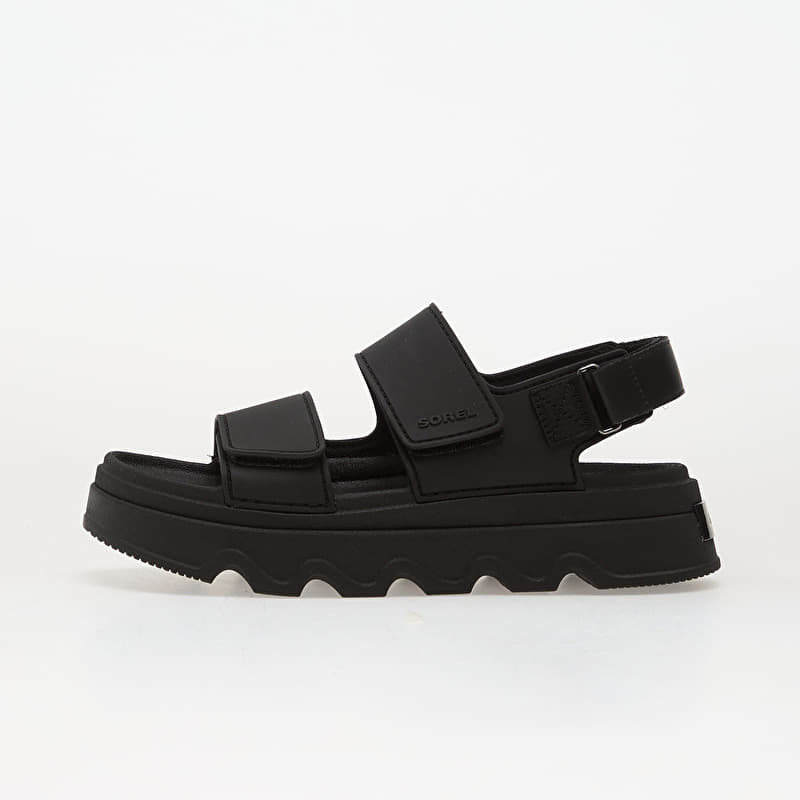 Sorel Kinetic™ Sunchase Ankle Strap Black/ Sea Salt