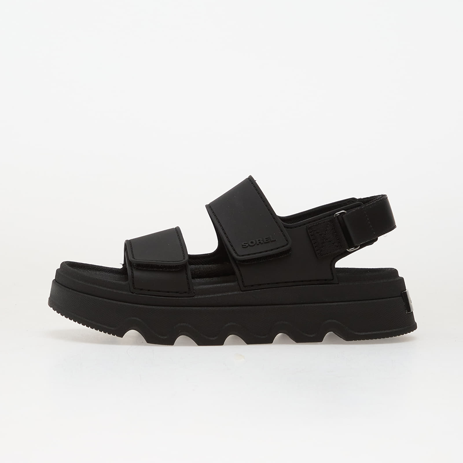 Dámske topánky a tenisky Sorel Kinetic™ Sunchase Ankle Strap Black/ Sea Salt