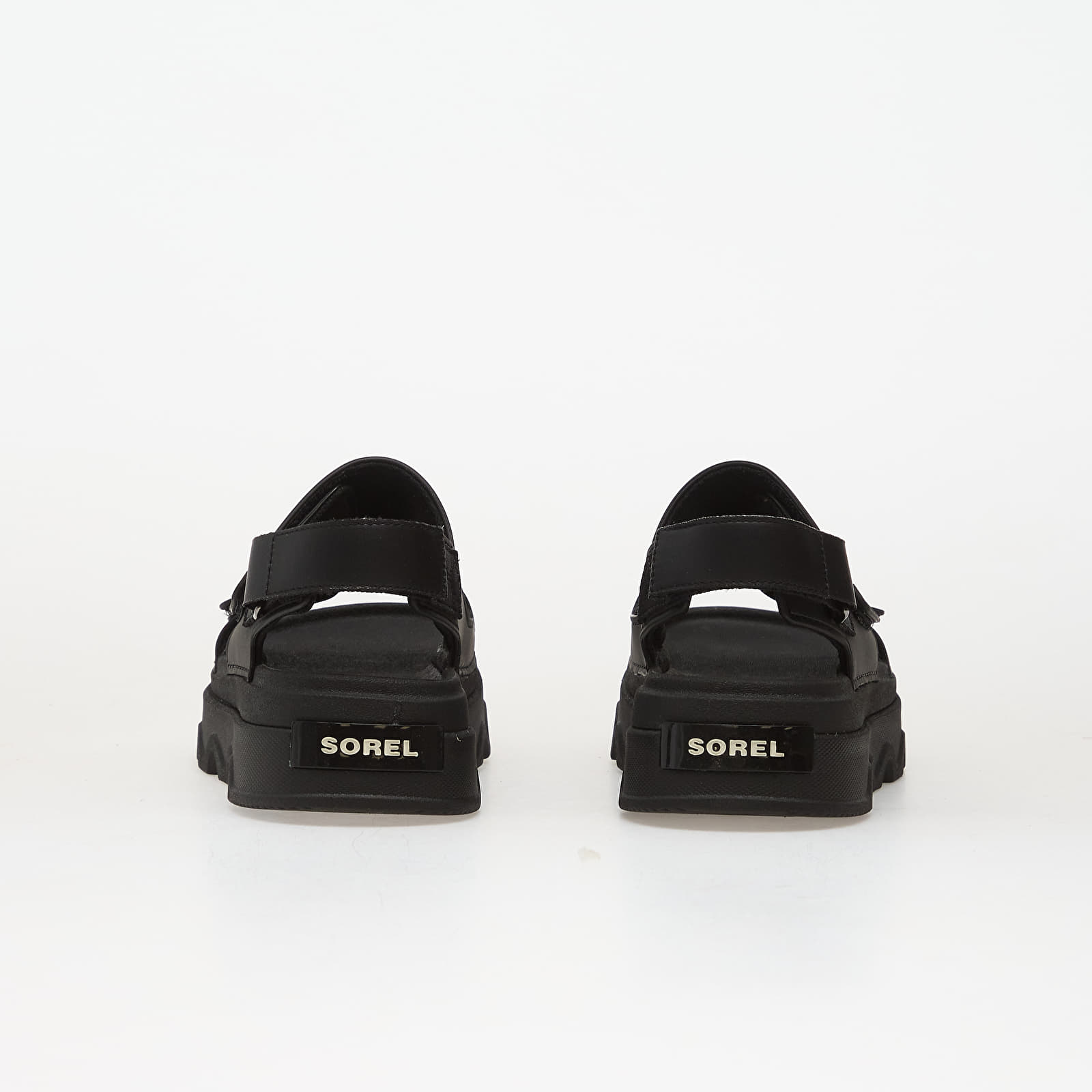 Dámske topánky a tenisky Sorel Kinetic™ Sunchase Ankle Strap Black/ Sea Salt