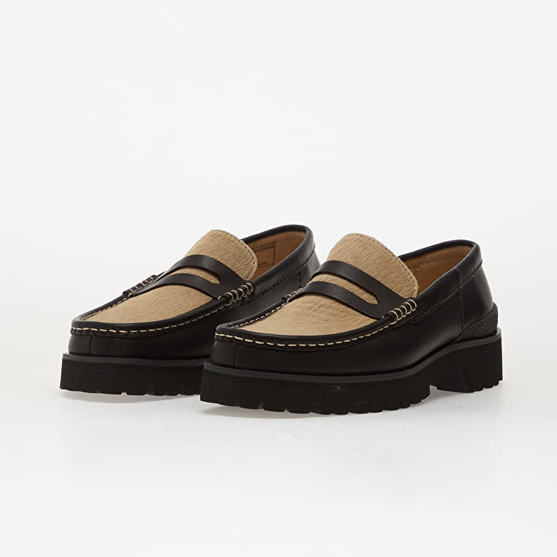 Men's shoes Clarks Originals Yukoner Penny Brown Combi Lea