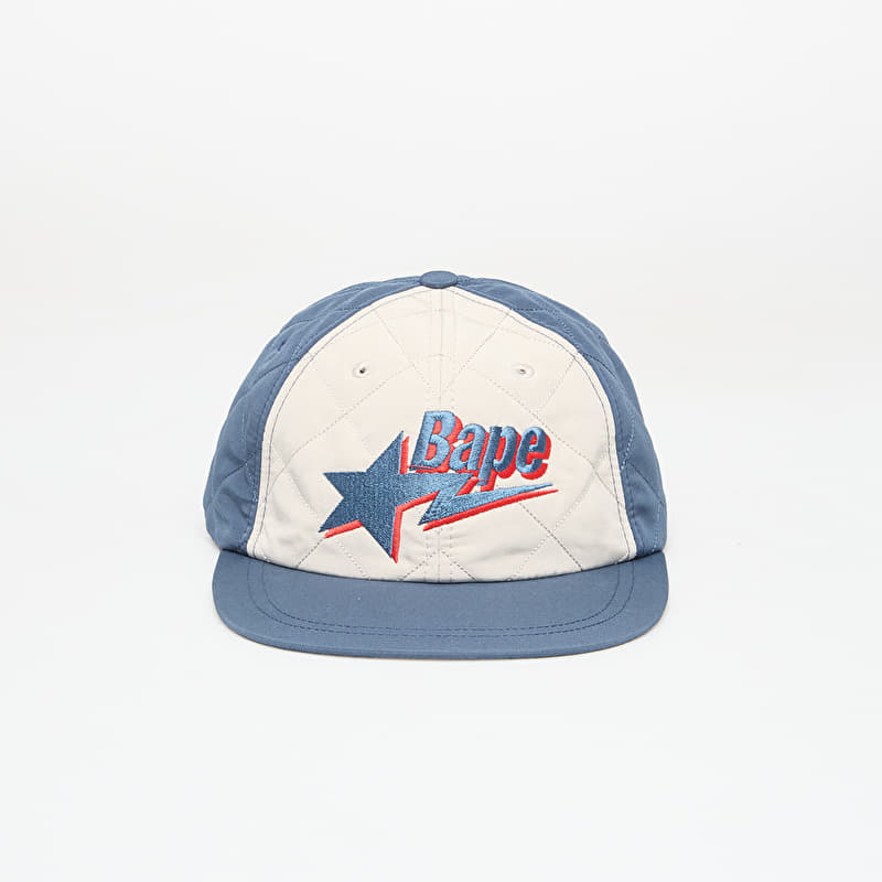 Kšiltovka A BATHING APE Bape Sta Logo Quilting Cap Navy
