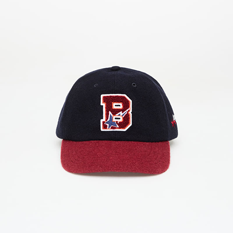 Kšiltovka A BATHING APE Varsity Logo Wool Cap Navy