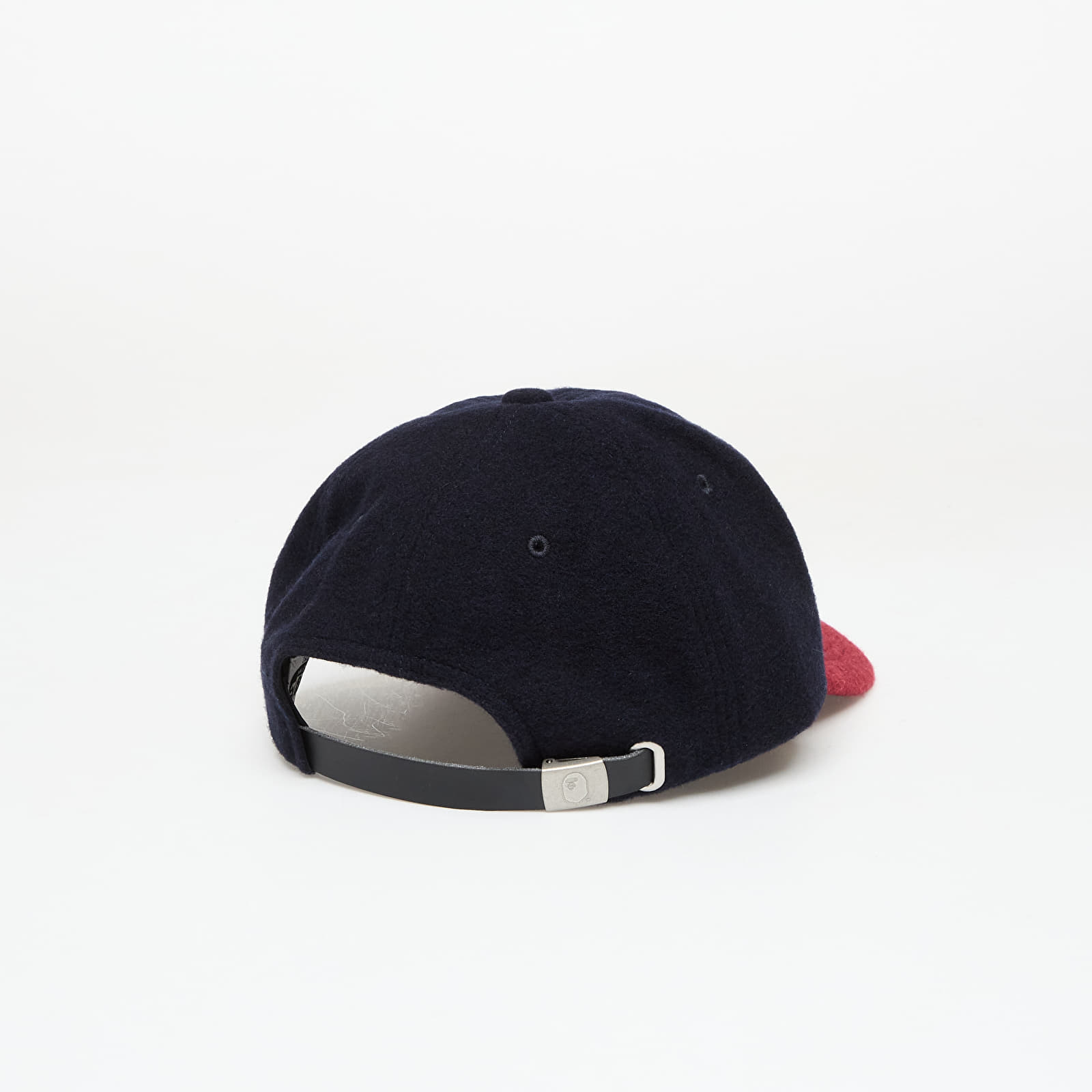 Kepsar A BATHING APE Varsity Logo Wool Cap Navy